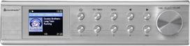 Internetinis radijas Soundmaster IR1500SI – DAB+/FM skaitmeninis imtuvas, 3 W, 2 colių TFT ekranas, sidabrinis