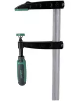 Gnybtinis spaustukas wolfcraft GmbH SZ 120-300 30 cm juoda pilka
