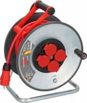 Ilgintuvas Brennenstuhl SC 3210 4 kištukiniai lizdai 3000 W juodas raudonas sidabrinis