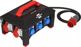 Maitinimo skirstytuvas Brennenstuhl BSV 5-32A RCD 9 AC lizdų juodas