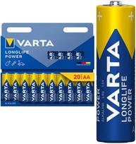 Varta Longlife Power Mignon AA LR6 šarminės baterijos, 20 vnt.