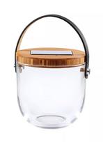 Stalinė lempa Krinner LUMIX Deco Glass Basic LED Skaidrus Stiklas Bambukas