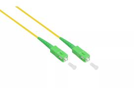 Skaidulinis optinis kabelis Good Connections LW-S907LASA 7,5 m FTTH G.652D LC į SC geltonas