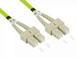 Skaidulinis optinis kabelis Alcasa LW-805SC5 5 m SC Žalias