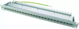 Pataisų skydas Telegärtner J02023S0050 19 inch 1 HU Cat6A RJ45