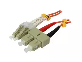 Skaidulinis optinis kabelis Synergy 21 S216730 1,5 m 2x LC 2x SC Oranžinis