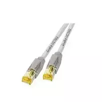 Tinklo kabelis EFB Elektronik RJ45 S/FTP Cat6a baltas 1 m