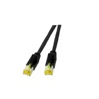 Tinklo laidas EFB Elektronik K8560SW.20 RJ45 Cat6a 20m Juodas