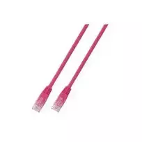 Tinklo laidas EFB Elektronik RJ45 U/UTP Cat.5e 1m raudonas
