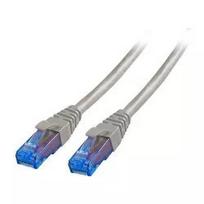 Tinklo laidas EFB Elektronik K8109GE.5 Cat6a U/UTP pilkas, 5 m, RJ-45 į RJ-45, auksuoti kontaktai