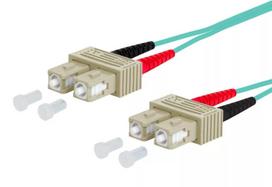 Skaidulinis optinis kabelis METZ CONNECT 151J1EOEO15E SC I-V(ZN) H 1,5 m Aqua