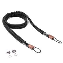 C-Rope Traveler Paracord fotoaparato diržas, 100 cm, Silent Black