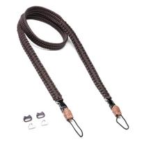 Juosta fotoaparatui REV C-Rope Traveler — nailoninė, ruda, reguliuojama iki 125 cm