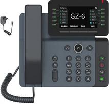 IP telefonas GEQUDIO GZ-6 WLAN Bluetooth – belaidis VoIP ragelis su Wi-Fi ir Bluetooth