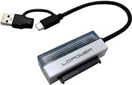 Adapteris LC-Power USB į SATA 2,5 colio diskams LC-ADA-USB-SATA-25