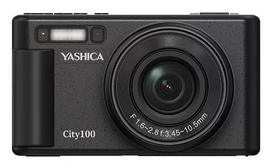 Kompaktiškas fotoaparatas Yashica City 100 72 MP CMOS juodas 3x optinis priartinimas
