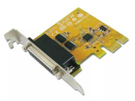 Vidinė RS-232 sąsajos plokštė Sunix SER6437AL – PCIe, 115,2 Kbit/s, 128B FIFO, 65×68 mm