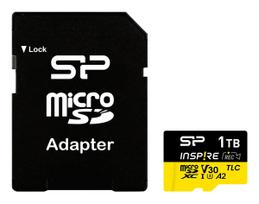 MicroSDXC atminties kortelė Silicon Power SP001TBSTXLA2V1NSP 1 TB UHS-I U3 V30 3D TLC Class 10 170/160MB/s