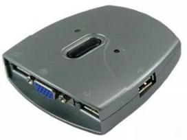 KVM jungiklis Sedna SE-KVM-USB-22 Pilka