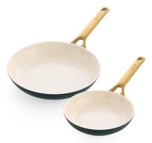 Keptuvių rinkinys 2 vnt GreenPan Padova Reserve 20 cm ir 26 cm – žalia, nelipni