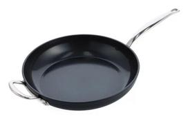 Visiems tikslams skirta keptuvė GreenPan Barcelona Pro – apvali, 320 mm, juoda, be PFAS