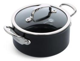 Visavertė keptuvė GreenPan Barcelona Pro apvali 280 mm, juoda, 920 g, be PFAS
