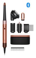 Multistyleris Dyson Airwrap ID Curly + Coily — šilta technologija, kūgio formos garbanojimo antgalis, juoda/rožinis auksas