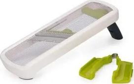Pjaustyklė Joseph Joseph Multi-Grip Mandoline Plus — reguliuojamas pjovimo storis, balta