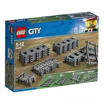 LEGO City traukinio bėgiai 60205 – keleivinis traukinys ir lanksčios vėžės