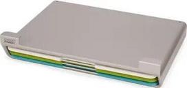 Pjaustymo lentelių rinkinys Joseph Joseph Folio Slim Large M Silver – kelių spalvų, sulankstomas dizainas