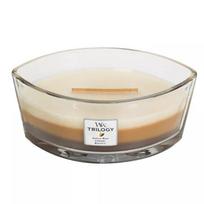 WoodWick žvakė 76904 Karamelė Vanilė Smėlio Ruda Balta 1 vnt 190,5 mm