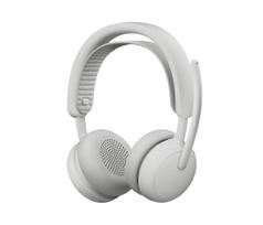 Ausinės Logitech Zone Wireless 2 ES – belaidės ir laidinės (Bluetooth, USB-C), antausinės, 1,5 m laidas, balta, 212 g