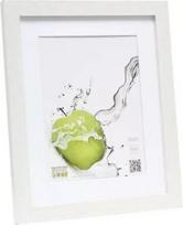 Foto rėmelis Deknudt S66KF1 P1 13x18 medinis baltas su paspartu 13x18 cm