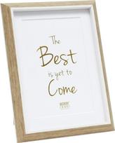 Foto rėmelis Deknudt Resin Frame S46WG4 P1 13x18 cm Nature White su pasepartu