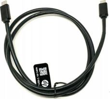 USB-C į USB-C laidas HP L65253-001, 1 m, USB-C kištukas – duomenų ir maitinimo jungtis