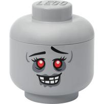 Didelė LEGO suderinama dėžutė „Zombie“ – Storage Head Large by room copenhagen (pilka)