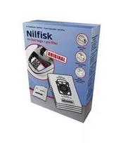 Dulkių maišeliai Nilfisk Ultra, skirti Elite Extreme King (4 vnt. + variklio apsaugos filtras)
