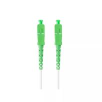 Optinis pluošto kabelis LANBERG FO-SASA-SS21-0100-WH 10 m, G.657.A2, SC–SC, 125 µm, baltas