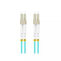 Skaidulinis optinis kabelis LANBERG FO-LULU-MD31-0050-TQ, OM3, LC–LC, 5 m, Aqua