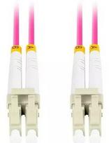 Skaidulinis optinis kabelis LANBERG FO-LULU-MD41-0150-VT 15 m OM4 LC/UPC - LC/UPC pilnas dupleksas