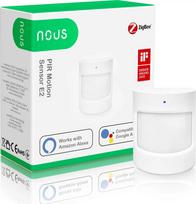 Judesio jutiklis Nous E2 ZigBee PIR, aptikimo atstumas 8 m, matymo kampas 120°