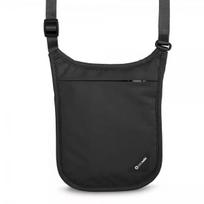 Pacsafe Coversafe V75 kaklo piniginė juoda poliesteris