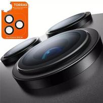 Torras Lens Guard iPhone 17 Pro – Juodas apsauginis objektyvo dangtelis