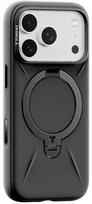 Apsauginis dėklas Torras iPhone 17 Pro — Fitness Series Ostand, juodos spalvos, plonas ir lengvas