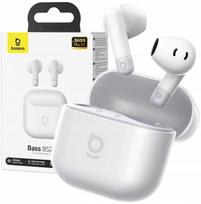 Belaidės ausinės į ausį Baseus Bass BS2 Lite TWS – baltos