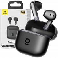Belaidės ausinės į ausį Baseus Bass BS2 Lite TWS – juodos