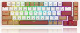Mechaninė klaviatūra REDRAGON K677WLR-RGB-PRO – belaidė, RGB foninis apšvietimas