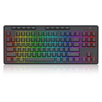 REDRAGON K516RGB-PRO SHIVA PRO 87 klaviatūra USB RF Bluetooth juoda