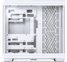 PC korpusas Jonsbo TK-4 WHITE Midi-Tower ATX su grūdintu stiklu, baltas