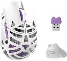 Žaidimų pelė WLMouse Beast Miao su Omron optiniais jungikliais – balta